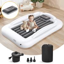 Cama Inflable de Viaje Abdtech para Niños de 135 cm Colchón de Aire Cama Inflable de Viaje Abdtech para Niños de 135 cm Colchón de Aire