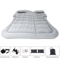 Cama Inflável Colchão Carro Camionete Veicular Viagem Cinza