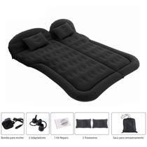 Cama Inflável Colchão Carro Camionete Veicular Viagem Preto