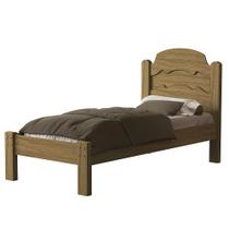 Cama Iris 0.9 Solteiro Nature VJ Móveis