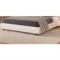 Cama Japonesa Seo Casal Bouclé Off White - Sallar Home Cama Japonesa Seo Casal Bouclé Off White - Sallar Home