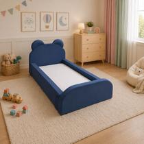 Cama Juvenil Montessoriana Lorena Espuma c/ Colchão Cama Juvenil Montessoriana Lorena Espuma c/ Colchão