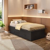 Cama Juvenil Solteiro com 2 Gavetas Deva Yescasa Cama Juvenil Solteiro com 2 Gavetas Deva Yescasa