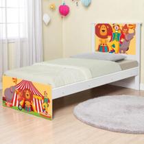 Cama Juvenil Zap com Cabeceira Palhaço Circo