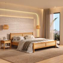 Cama King Madeira Maciça Rattan Palhinha Estrado Incluso Freijó Cefira Cama King Madeira Maciça Rattan Palhinha Estrado Incluso Freijó Cefira