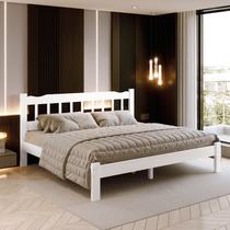 Cama King Size Madeira Perola Reforçada Branco Nemargi