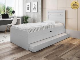 Cama larissa branco com cama auxiliar dani branco Cama larissa branco com cama auxiliar dani branco