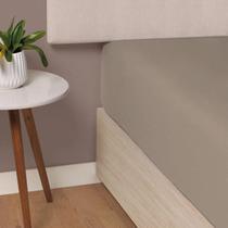 Cama. lencol casal liss c/ elastico