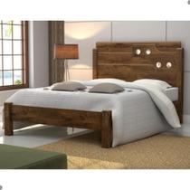 Cama Luíza Casal com Cabeceira Malbec Cama Luíza Casal com Cabeceira Malbec