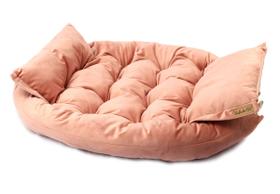 Cama Luxo Rosa para Cachorros e Gatos Conforto Premium Bichinho Chic Fluffy Boutique