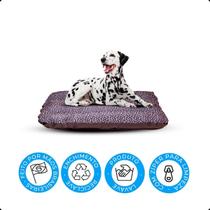 Cama Mabuu Pet Colchonete Para Cães de Grande Porte - Dots Preta Cama Mabuu Pet Colchonete Para Cães de Grande Porte - Dots Preta