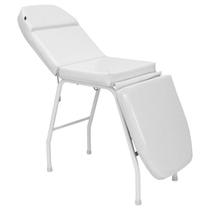 Cama Maca Para Estética 3 Posições - Cor: Branco