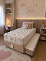 Cama miami sealy solteiro com bicama em molas