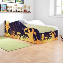 Cama mobili solteiro futebol troféu Cama mobili solteiro futebol troféu