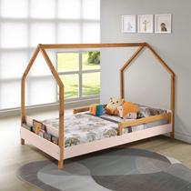 Cama Montessori Moana Rosa/Amêndoa