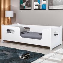Cama Montessori Solteiro MDF/MDP Grades Protecao Encanto BRA