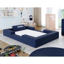 Cama Montessoriana Berço Ninho 100% Espuma Boucle Keiko