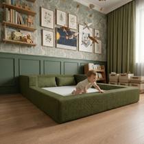 Cama Montessoriana Casal Aconchego 100 Espuma Keiko