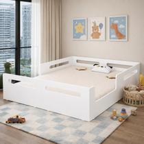 Cama Montessoriana Casal Em MDF 188x138 Sem Colchão