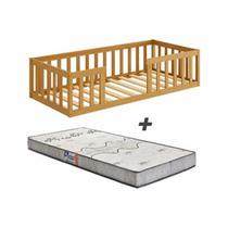 Cama Montessoriana Com Colchão Solteiro