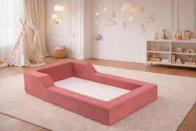 Cama Montessoriana Infantil 100x160cm com Colchão Segurança e Autonomia para Crianças