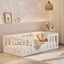 Cama Montessoriana Infantil Branco