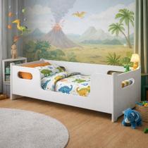 Cama Montessoriana Infantil em MDF com Proteção Lateral Design Moderno, Segura e Resistente Cama Montessoriana Infantil em MDF com Proteção Lateral Design Moderno, Segura e Resistente