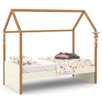 Cama Montessoriana Kids Liv Off White Freijó - Matic