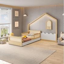 Cama Montessoriana Lift Solteiro e Moldura com Led New Garden Casatema MadeiraOriginals Cama Montessoriana Lift Solteiro e Moldura com Led New Garden Casatema MadeiraOriginals