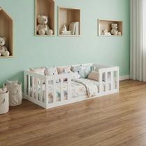 Cama Montessoriana Madeira Maciça Estilo Retrô Clássica