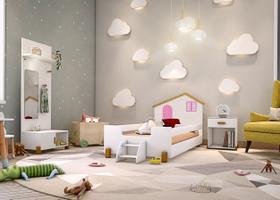 Cama Montessoriana Proteção Lateral Solteiro Belíssima Rosa Cama Montessoriana Proteção Lateral Solteiro Belíssima Rosa