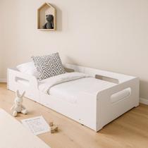 Cama Montessoriana Solteiro Infantil Princesa 100% Mdf - P/ Colchão 188x88 cm