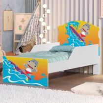 Cama Montessoriana Solteiro Surfista 100% MDF para Quarto Infantil