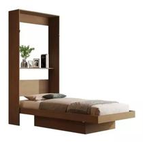 Cama Multiuso Articulável Retrátil Castanho Solteiro Para Colchão 188x88 AV Cama Multiuso Articulável Retrátil Castanho Solteiro Para Colchão 188x88 AV