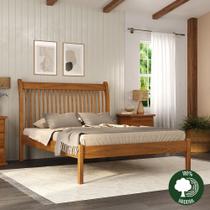 Cama Napoli 1,40 madeira maciça