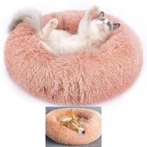 Cama Nuvem Donut 60cm Cachorro Gato Pet Caminha Dog Rosquinha Confortavel Animais Estimaçao Pelucia