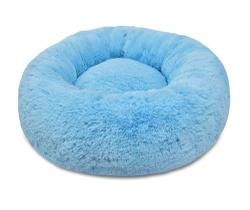 Cama nuvem pelucia silicone m peluda macia anti-stress azul