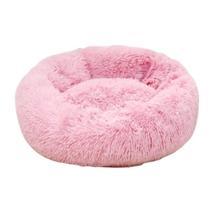 Cama Nuvem Pet Amora Redonda Prizi- Rosa 60cm