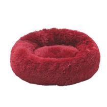 Cama Nuvem Pet Amora Redonda Prizi- Vermelho 60cm