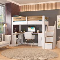 Cama Office Multifuncional Solteiro Adulto Star Plus Casatema MadeiraOriginals Cama Office Multifuncional Solteiro Adulto Star Plus Casatema MadeiraOriginals