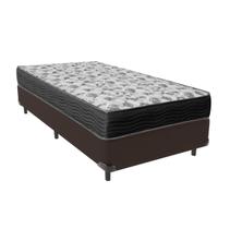 Cama Ortobom D33 Solteiro com Box Bege ISO100