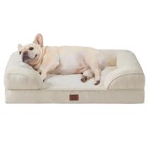 Cama ortopédica EHEYCIGA para cães pequenos, viscoelástica, bege Cama ortopédica EHEYCIGA para cães pequenos, viscoelástica, bege