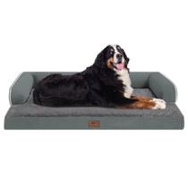 Cama ortopédica grande para cães MEKIY 135x107x20cm impermeável Cama ortopédica grande para cães MEKIY 135x107x20cm impermeável