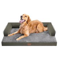 Cama ortopédica grande para cães MEKIY 91x69x18 cm Memory Foam Cama ortopédica grande para cães MEKIY 91x69x18 cm Memory Foam