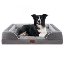 Cama Ortopédica Impermeável para Cães Comfort Expression - Espuma Cinza Cama Ortopédica Impermeável para Cães Comfort Expression - Espuma Cinza