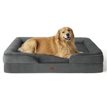 Cama Ortopédica para Cães Bedsure XL Plus - Impermeável (Cinza Escuro) Cama Ortopédica para Cães Bedsure XL Plus - Impermeável (Cinza Escuro)