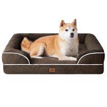 Cama ortopédica para cães EHEYCIGA Espuma viscoelástica impermeável para cães grandes Cama ortopédica para cães EHEYCIGA Espuma viscoelástica impermeável para cães grandes