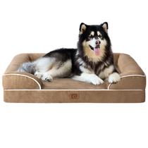 Cama ortopédica para cães EHEYCIGA Waterproof Memory Foam XXL Camel Cama ortopédica para cães EHEYCIGA Waterproof Memory Foam XXL Camel