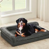 Cama ortopédica para cães WINDRACING impermeável para cães grandes Cama ortopédica para cães WINDRACING impermeável para cães grandes