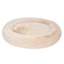 Cama para animais de estimação Amazon Basics Donut Faux Fur para cães bege 45 cm Cama para animais de estimação Amazon Basics Donut Faux Fur para cães bege 45 cm